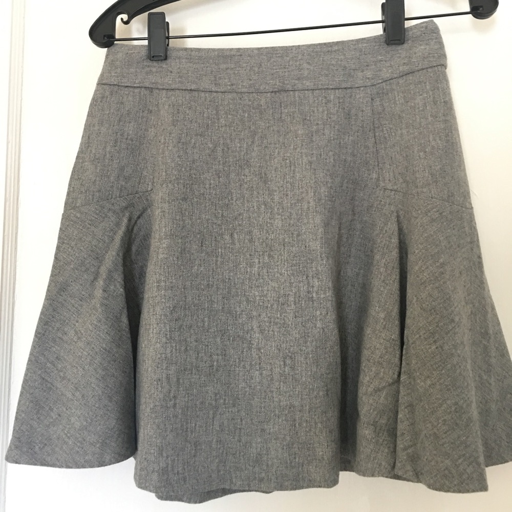 Banana Republic wool fit and flare skirt